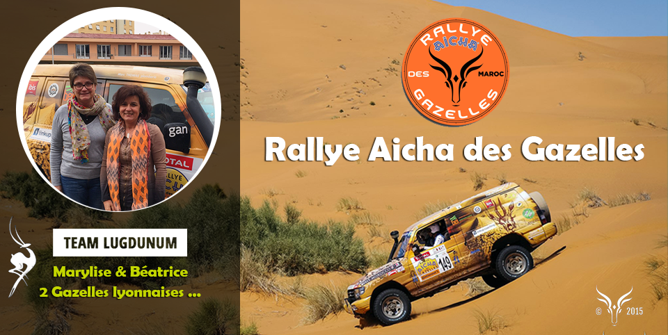 Kubiweb : sponsor de la Lugdunum Team du Rallye des Gazelles