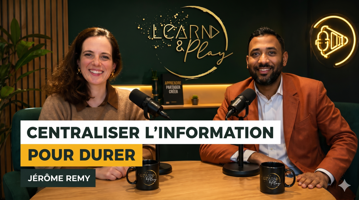 Centraliser l&rsquo;information pour durer : le parcours inspirant de Jérôme Remy